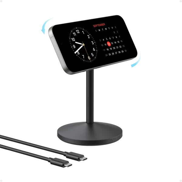 شارژر بی سیم انکر Anker MagGo Wireless Charging Station 15W Qi2 - مدل A25X1