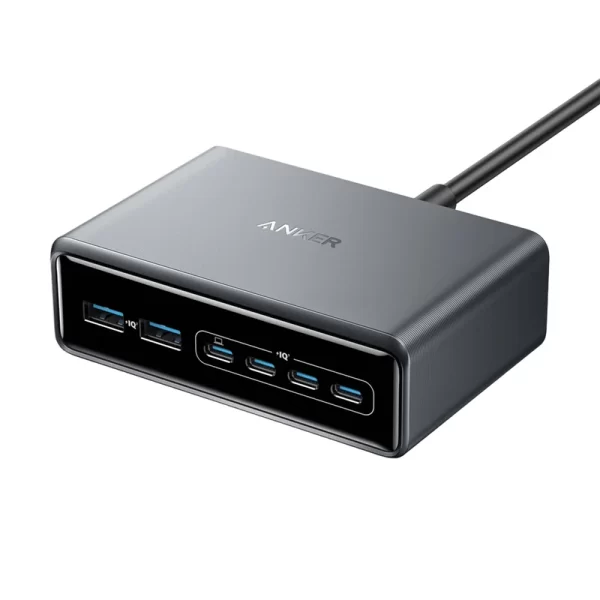 هاب شارژ ۶ پورت انکر Anker Prime Charger 200W 6-Port GaN Charging Station - مدل A2683