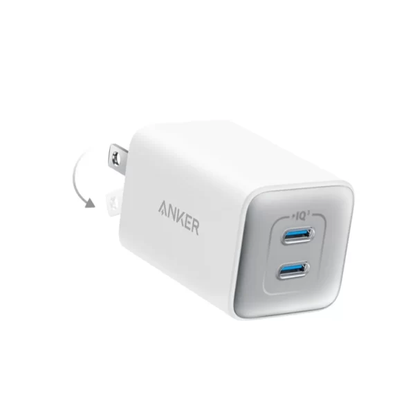 شارژر ۴۷ واتی انکر Anker Nano 47W USB-C Charger 2-Port GaN Charger - مدل A2039